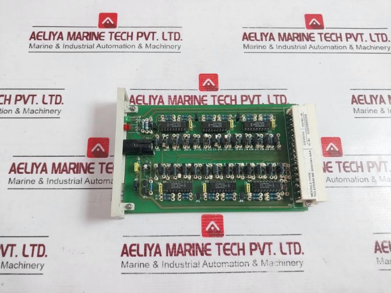 Siemens Teleperm Me 6Ds1941-8Aa Interface Module W6Ds1-941/943-8Aa-3 Used