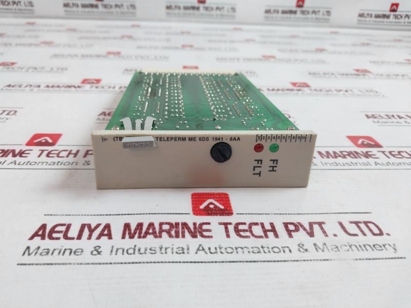Siemens Teleperm Me 6Ds1941-8Aa Interface Module W6Ds1-941/943-8Aa-3 Used