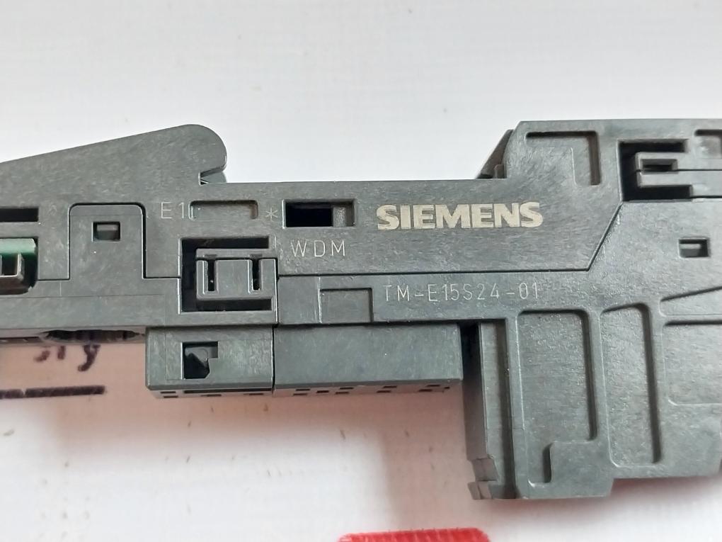 Siemens Tm-e15s24-01 Terminal Module 6es7 193-4cb20-0aa0