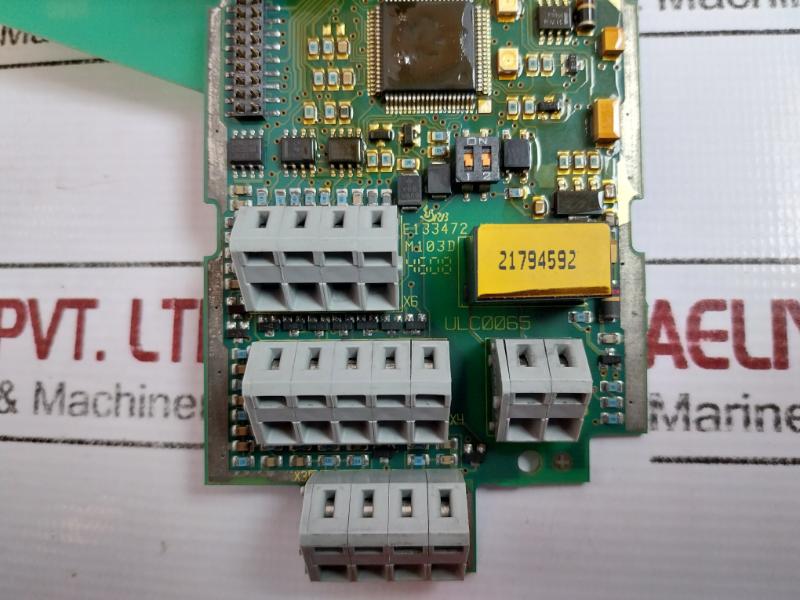 Siemens Ulc0065 Inverter Control Board Card A5E00687482 A5E00687483 E133472