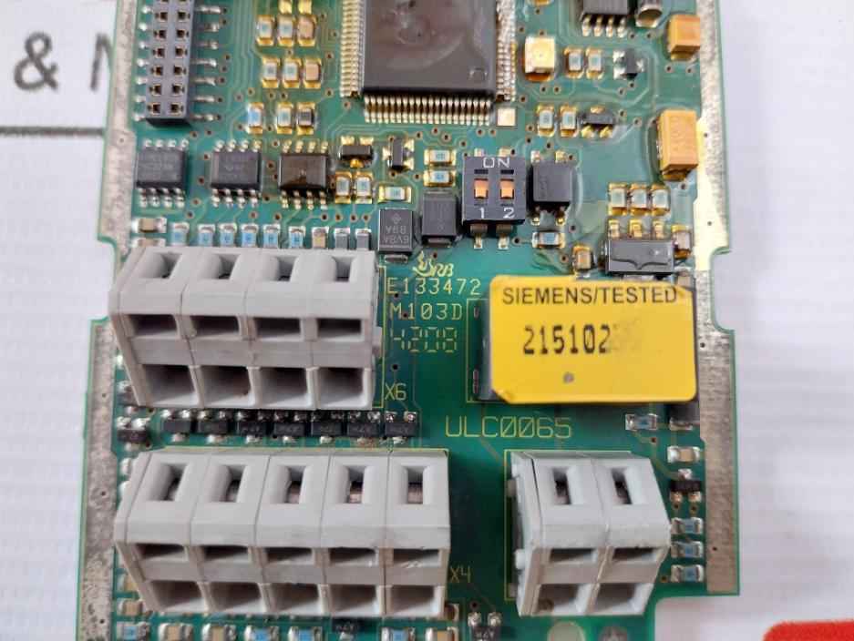 Siemens Ulc0065 Inverter Control Board Card A5E00687483/A5E00687482 E133472
