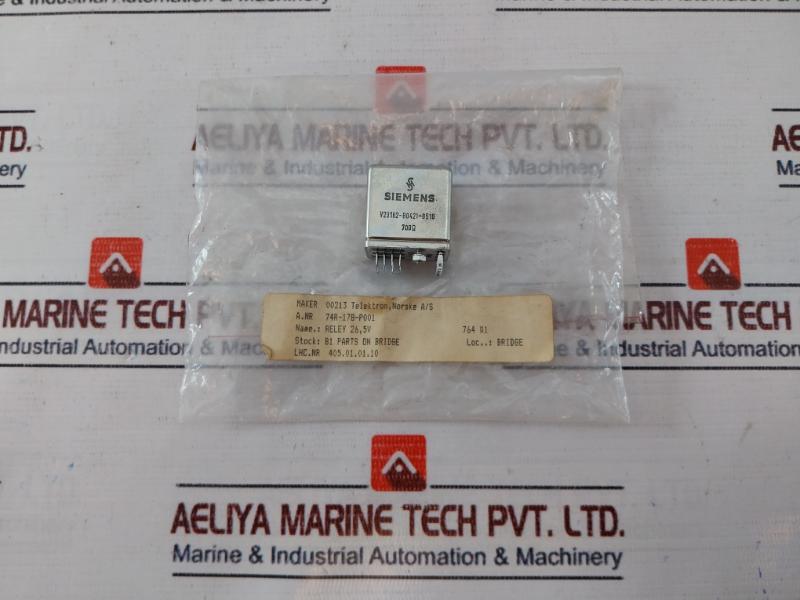 Siemens V23162-b0421-b510 Relay