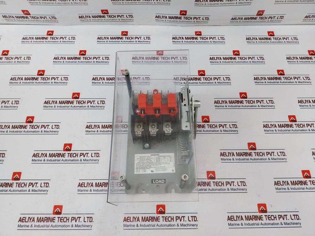 Siemens Vbnfs361 Low Voltage Circuit Protection Disconnect Switch 30A 600Vac