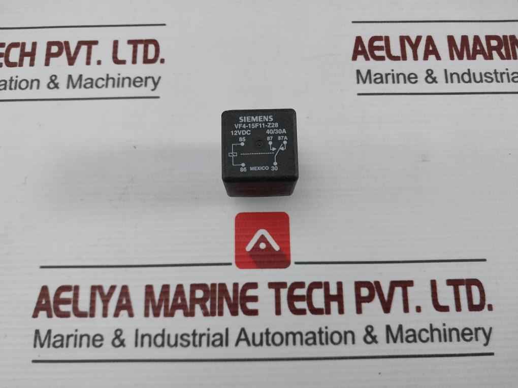 Siemens Vf4-15F11-z28 Power Relay 40/30A 12Vdc