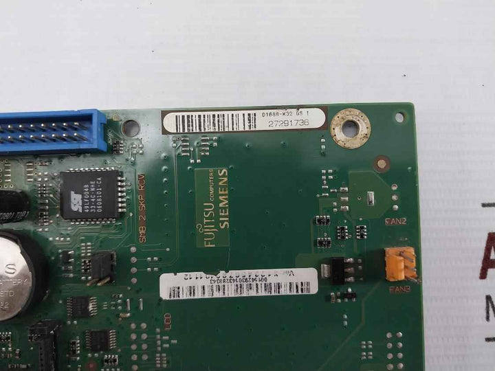 Siemens W26361-w75-z4-03-36 Printed Circuit Board D1688-k32 Gs 1 94V0