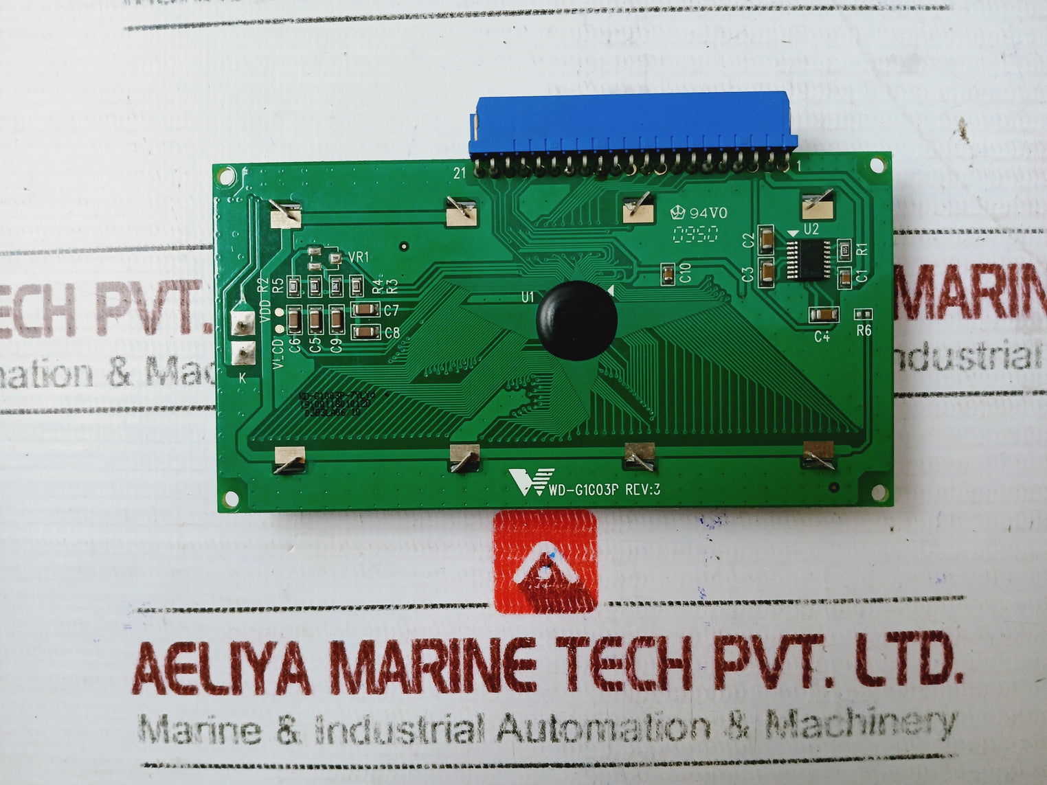 Siemens Wd-g1003P-7Ylyd Lcd Display Panel 1910011801012D, 03B3La06/10