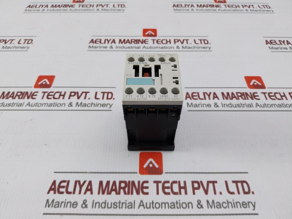 Siemens 3Rt1015-1Ap01 Contactor 230V 50/60Hz
