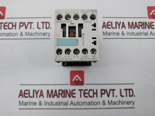 Siemens 3Rt1015-1Ap01 Power Contactor 230Vac