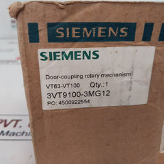 Siemens 3Vt9100-3Mg12 3Vt Door-coupling Rotary Mechanism Circuit Breaker