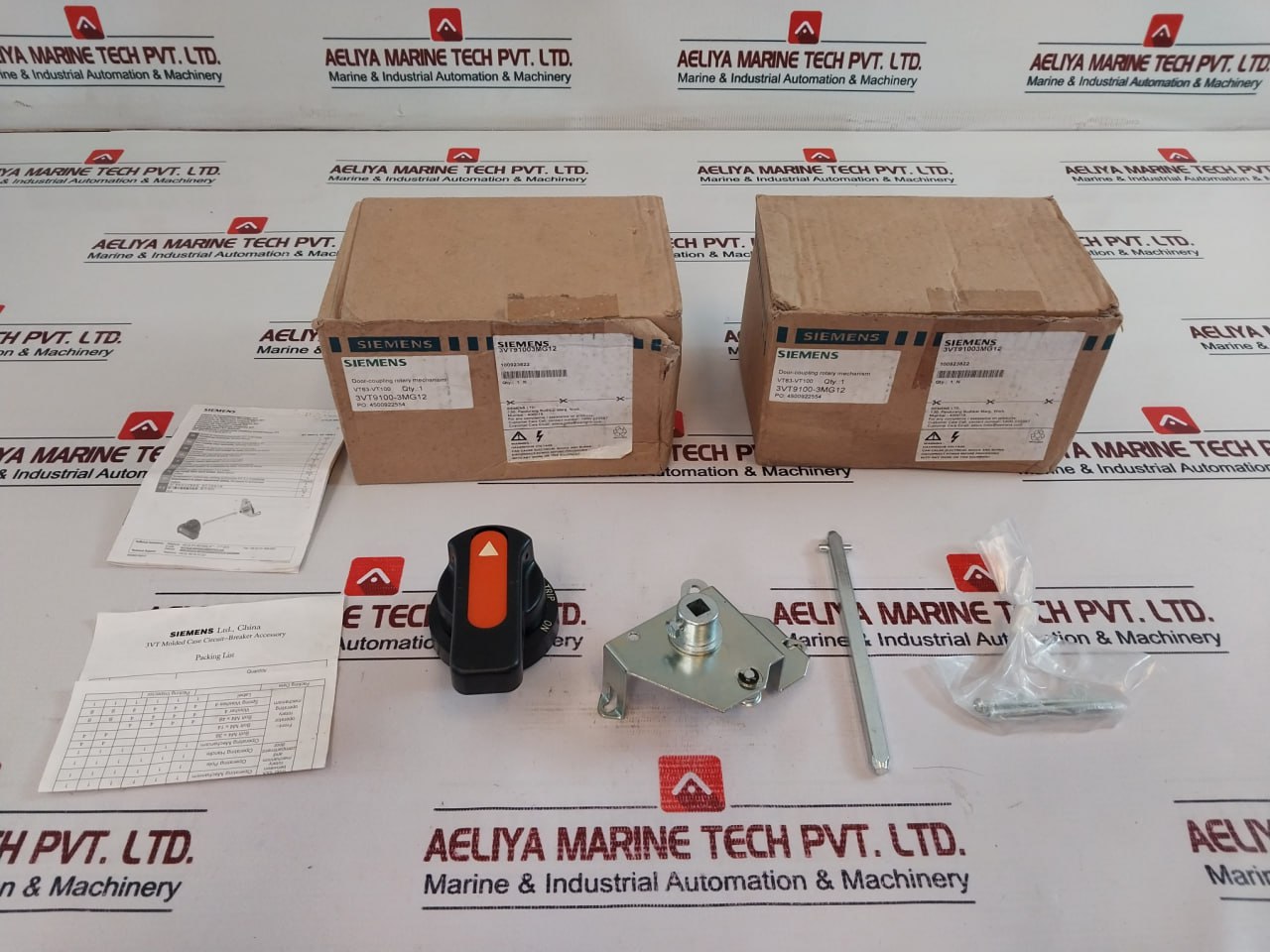 Siemens 3Vt9100-3Mg12 3Vt Door-coupling Rotary Mechanism Circuit Breaker