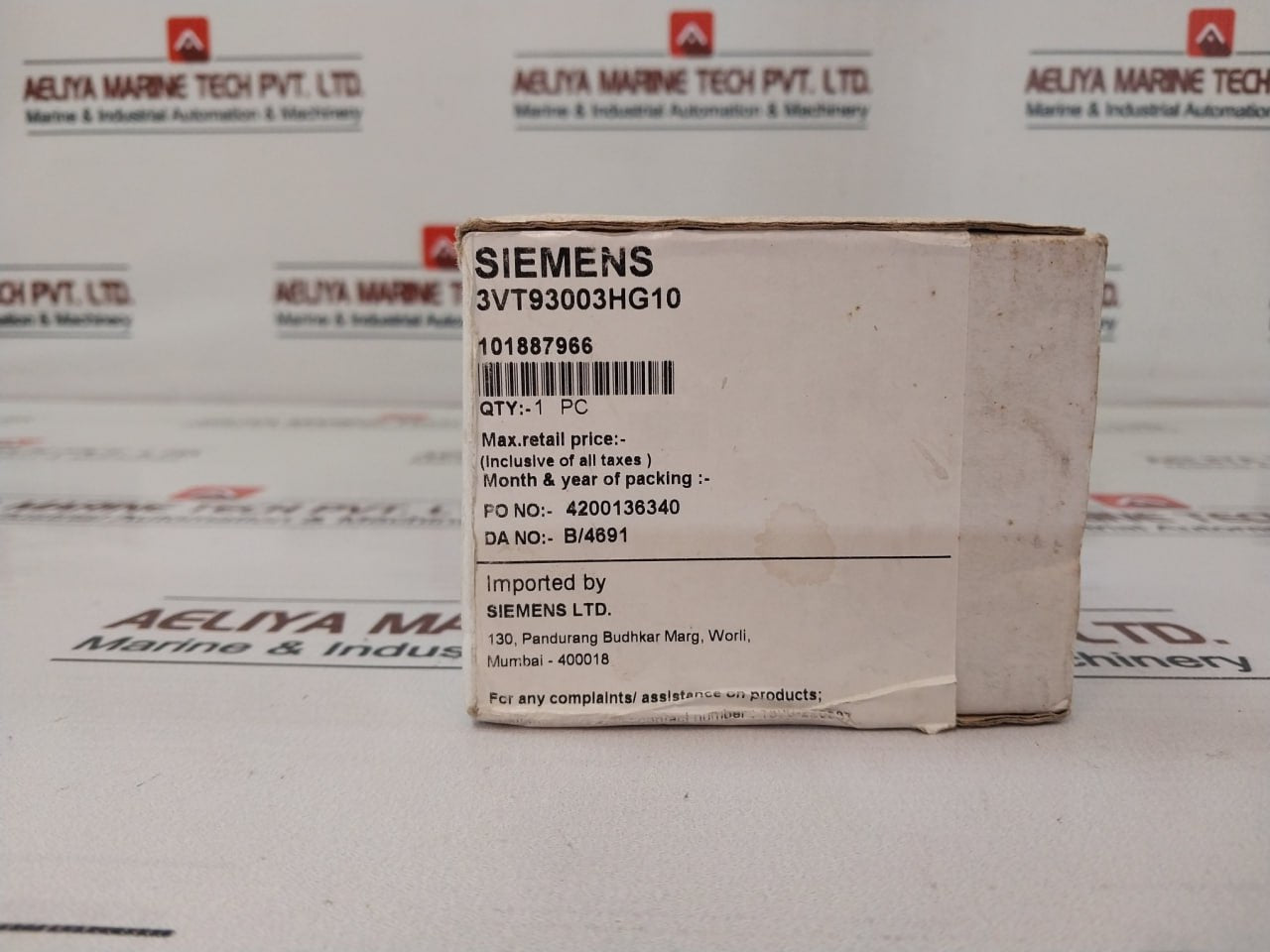 Siemens 3Vt9300-3Hg10 Door-coupling Rotary Operating Mechanism Ip40