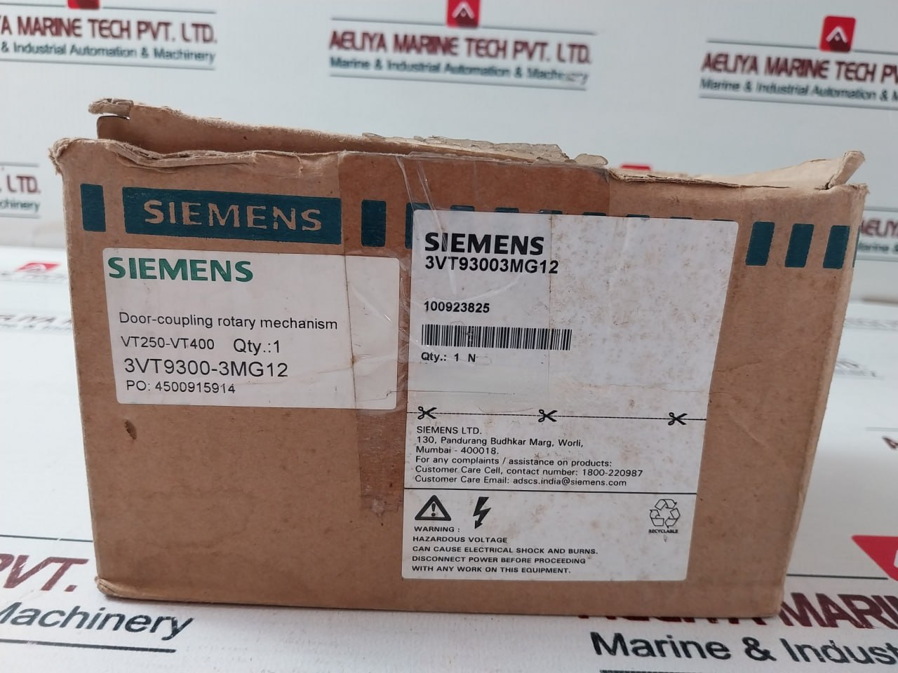 Siemens 3Vt9300-3Mg12 Door-coupling Rotary Mechanism Vt250-vt400