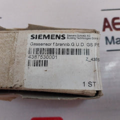 Siemens 4387530001 Gas Detectors Sensor 390.118.01.013 30V/100 Ma