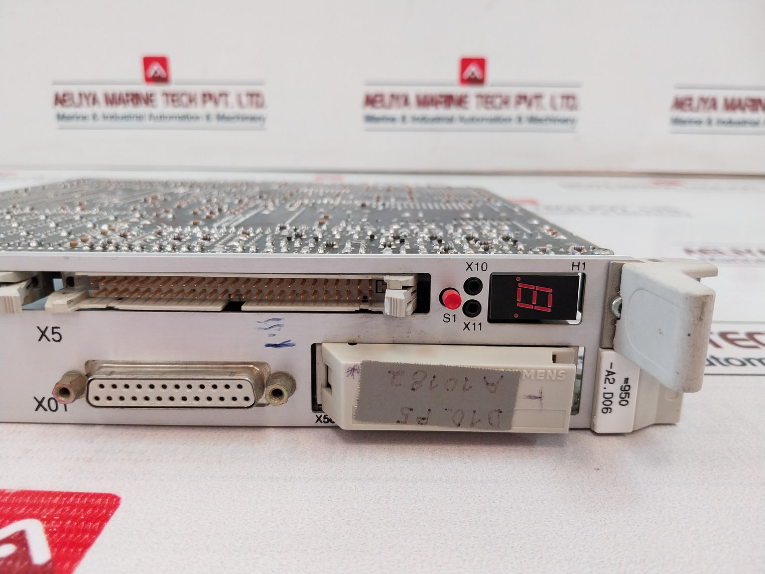 Siemens 6Dd1606-1Aa0 Processor Module 94V-0