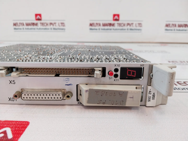 Siemens 6Dd1606-1Aa0 Processor Module 94V-0