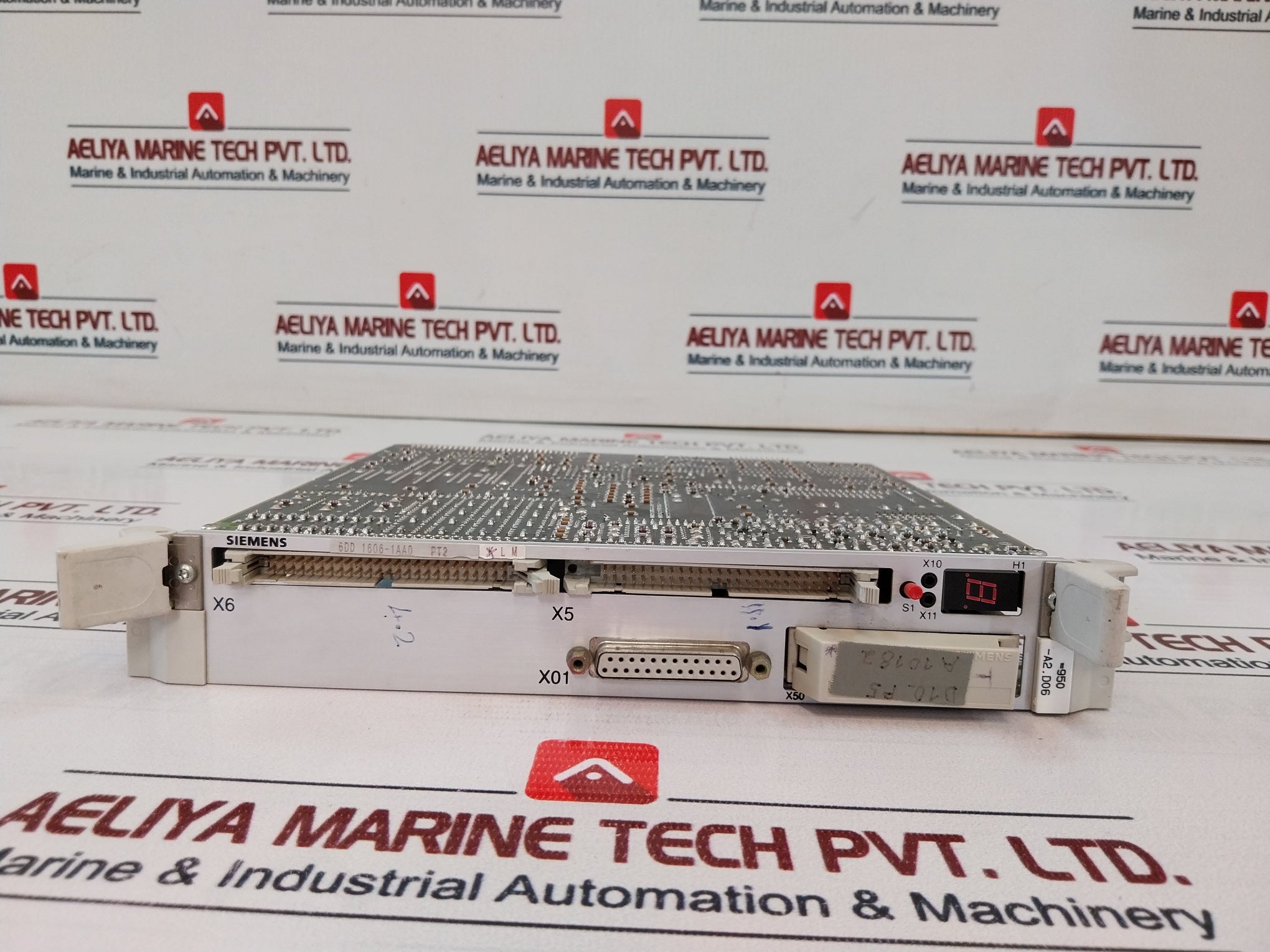 Siemens 6Dd1606-1Aa0 Processor Module 94V-0