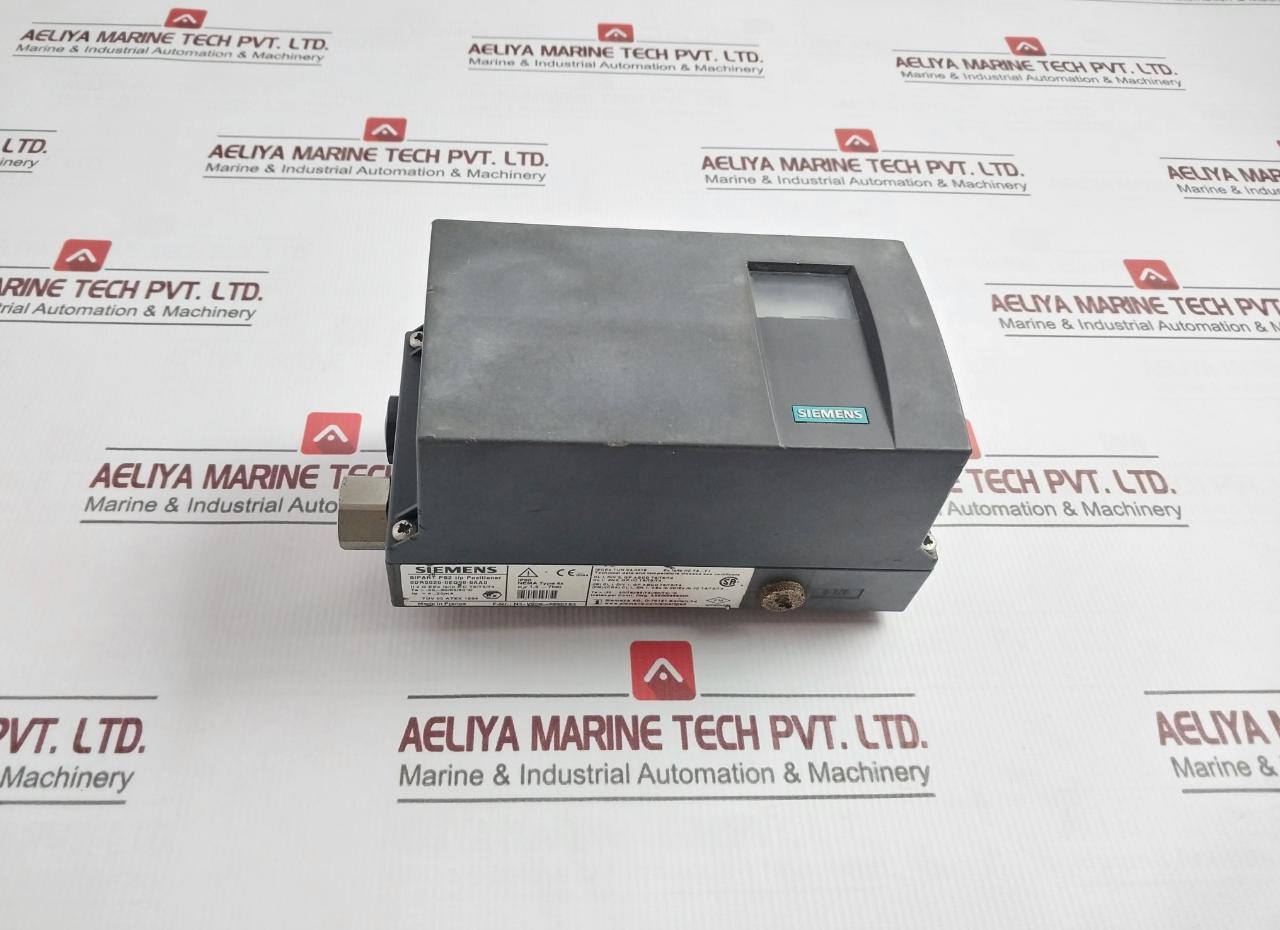 Siemens 6Dr5020-0Eg00-0Aa0 Sipart Ps2 I/P Valve Positioner Ip66 4-20Ma 68Nm