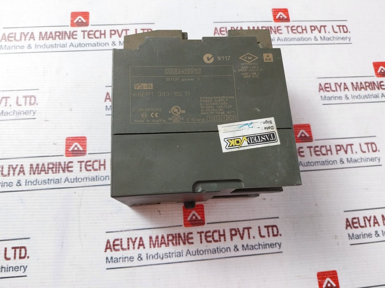 Siemens 6Ep1 333-1Sl11 Power Supply Ac230V/120V