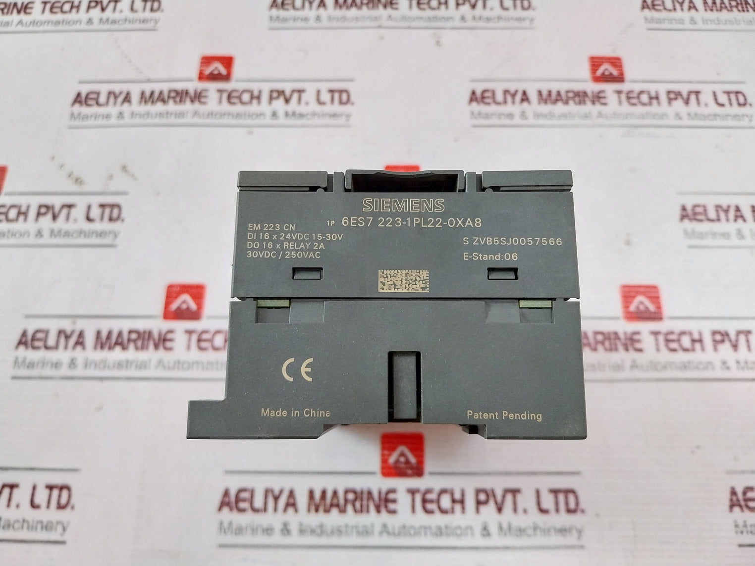 Siemens 6ES7 223-1PL22-0XA8 Digital I/O Module 30 VDC/250 VAC