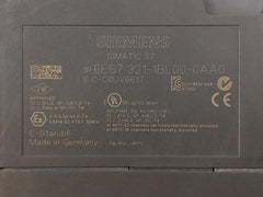 Siemens 6Es7 321-1Bl00-0Aa0 Input Module