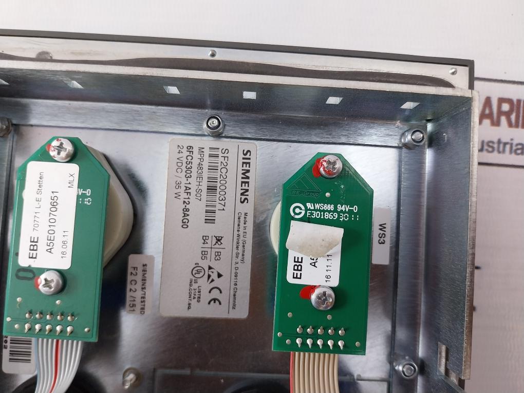 Siemens 6Fc5303-1Af12-8Ag0 Sinumerik Push Button Panel