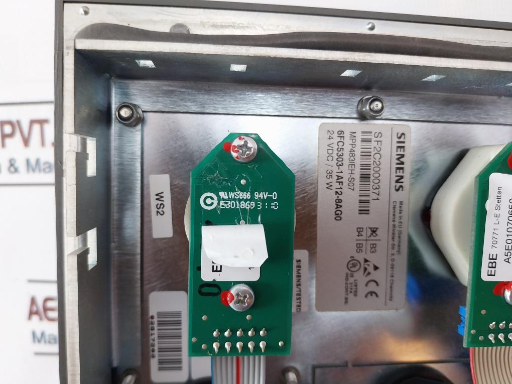 Siemens 6Fc5303-1Af12-8Ag0 Sinumerik Push Button Panel
