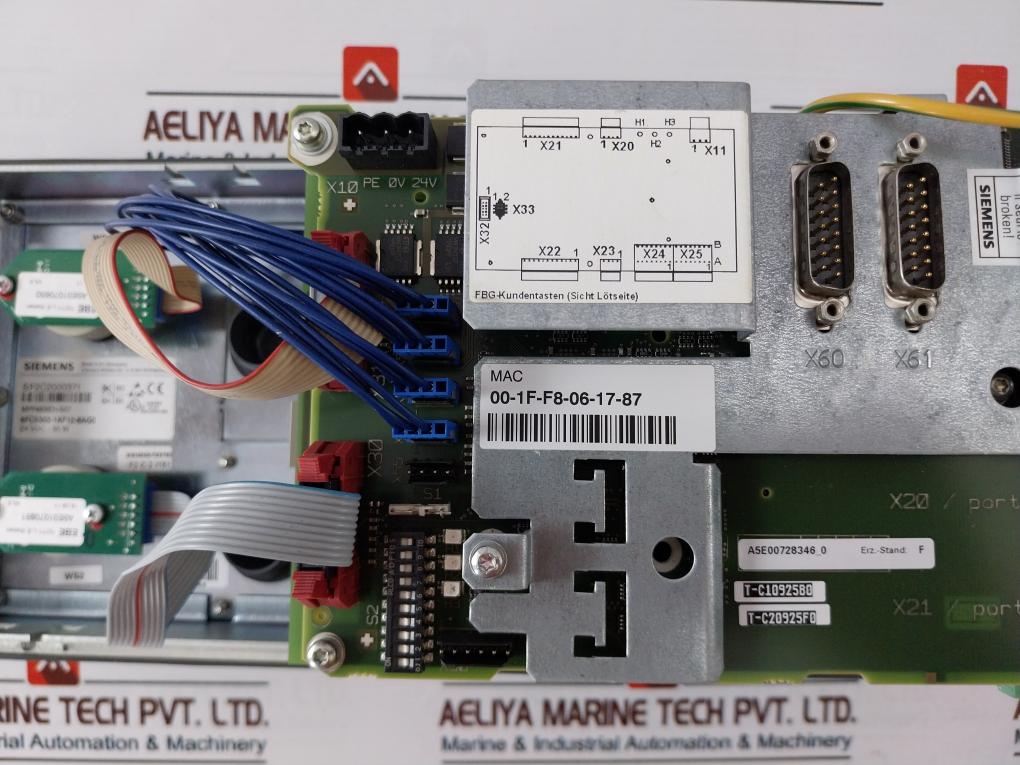 Siemens 6Fc5303-1Af12-8Ag0 Sinumerik Push Button Panel