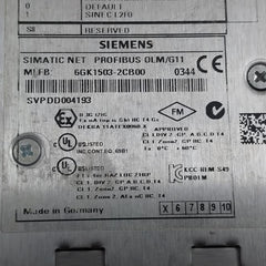 Siemens 6Gk1503-2Cb00 Optical Link Module Profibus Olm/G11 V4.0 Svpdd004193