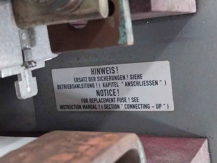 Siemens 6Se7031-8Tf60-z Simovert Vc Dc Inverter G91+L30+ Dc510-650V 0-500 Hz