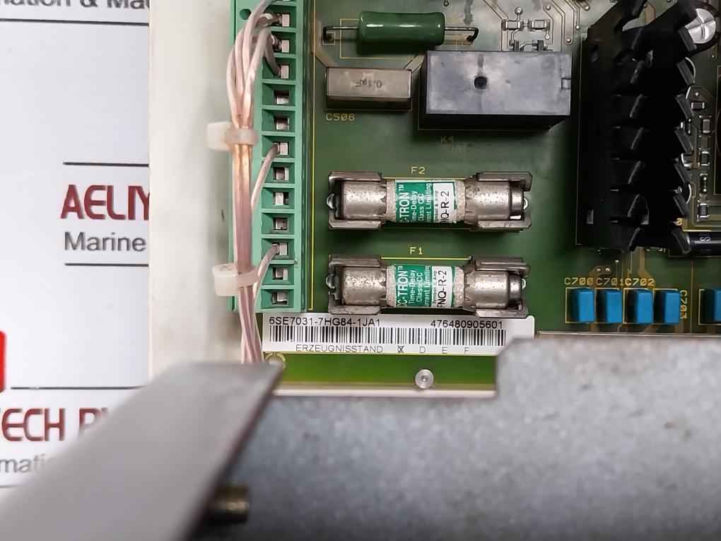 Siemens 6Se7031-0Te60-z Simovert Vc Dc Inverter 6Se7031-2Hf84-1Bg0 Dc510-650V