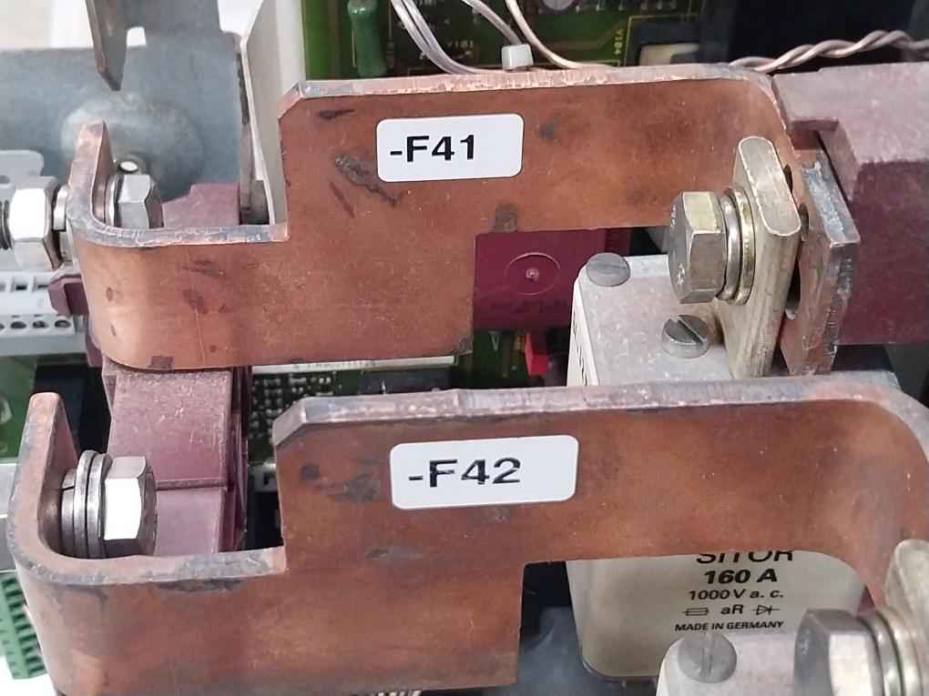 Siemens 6Se7031-0Te60-z Simovert Vc Dc Inverter G91+L30+ 510-650Vdc 110.0A