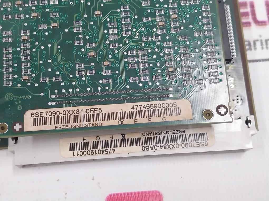 Siemens 6Se7031-0Te60-z Simovert Vc Dc Inverter G91+L30+ 510-650Vdc 110.0A