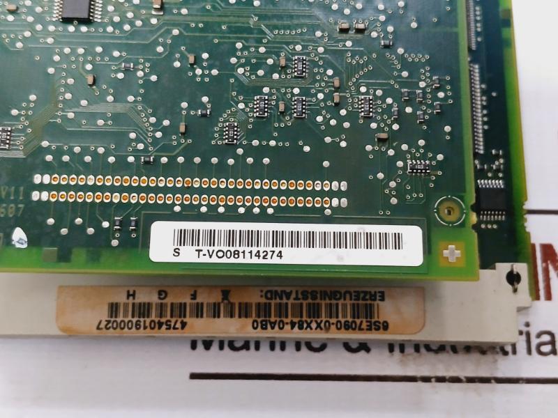 Siemens 6Se7031-5Tf60-z Simovert Vector Control Dc Inverter Dc510-650V