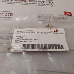 Siemens 6Se7090-0Xx84-4Ha0 Masterdrives Profibus Profibus Lba Adapter Gh 4500