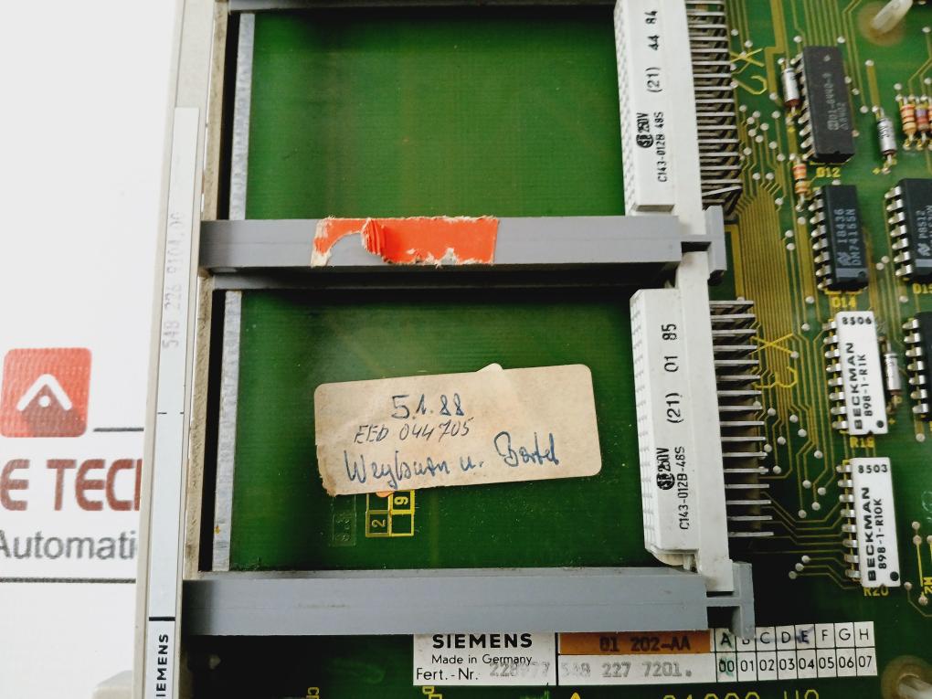 Siemens 6Fc3441-0Fa-z Sinumerik 3M Complete Rack Built-in Power Supply