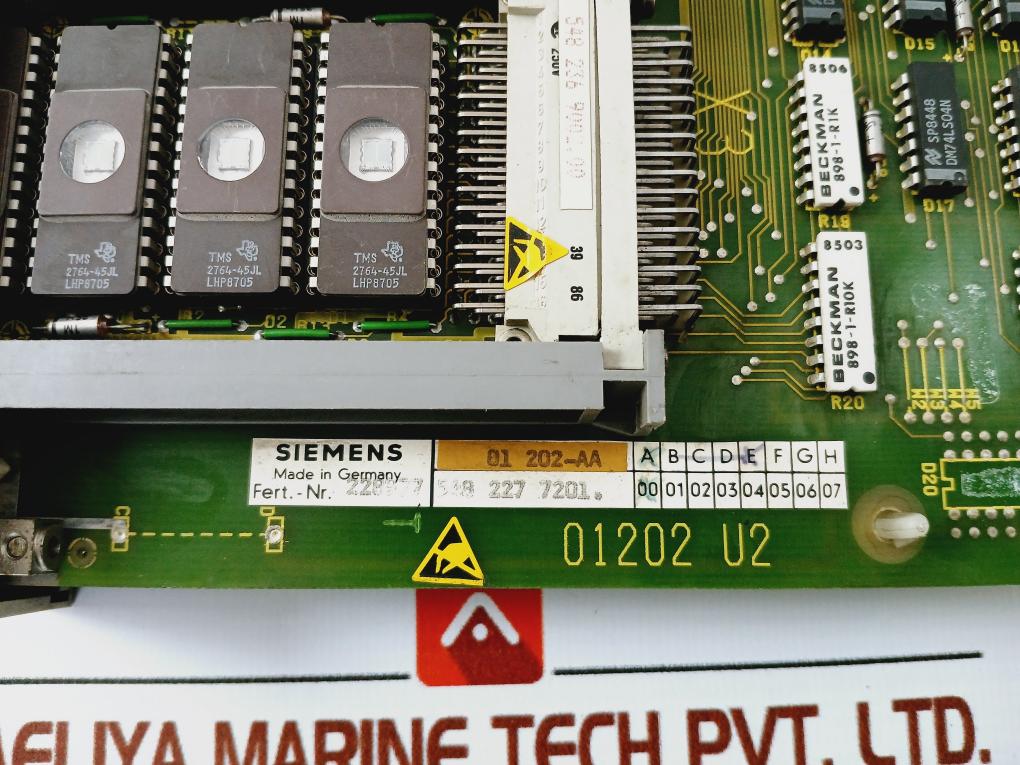 Siemens 6Fc3441-0Fa-z Sinumerik 3M Complete Rack Built-in Power Supply