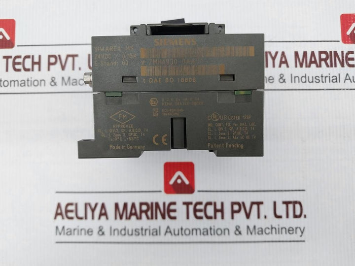 Siemens 7Mh4930-0Aa01 Siwarex Ms Weighing Module 0?C+55?C 24Vdc 0,15A