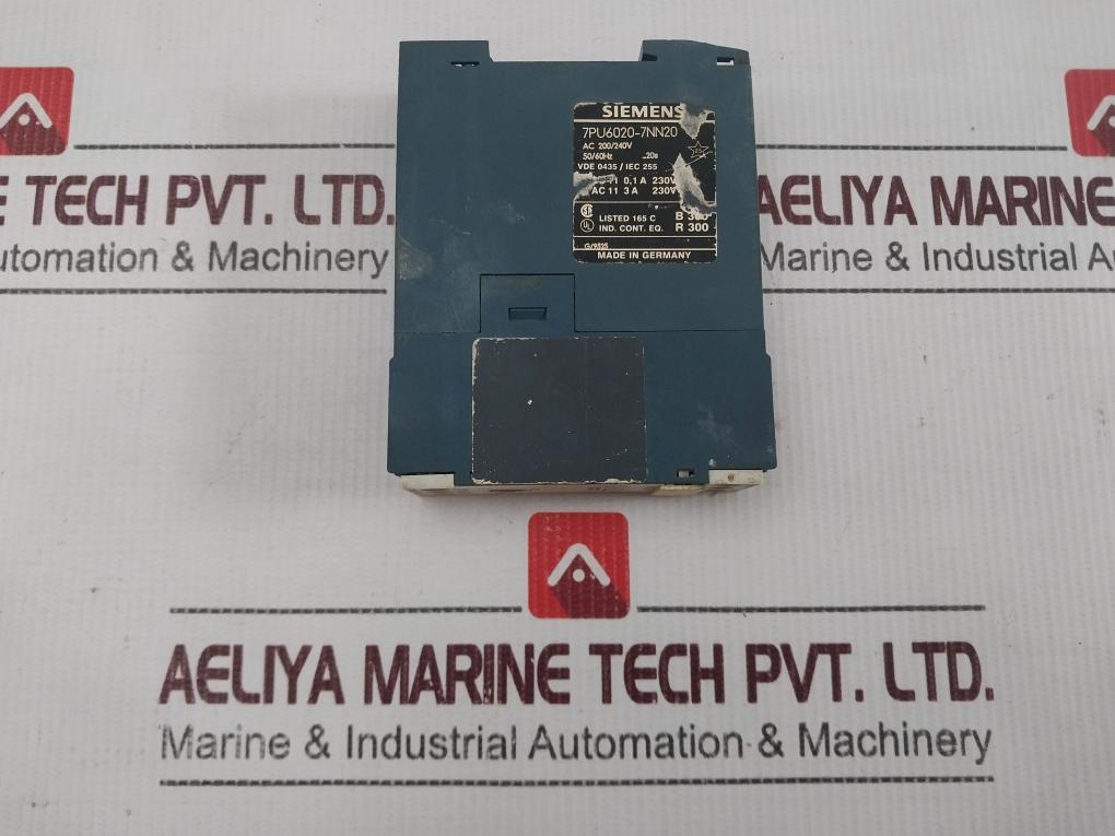 Siemens 7Pu6020-7Nn20 Star/Delta Time Delay Relay Ac 220/240V 50/60Hz 20S