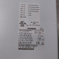 Siemens 7Sj8031-5Eb90-1Fq0/Cc Overcurrent Protection Relay