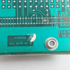 Siemens 811 0258 01 B Pcb Rack Module