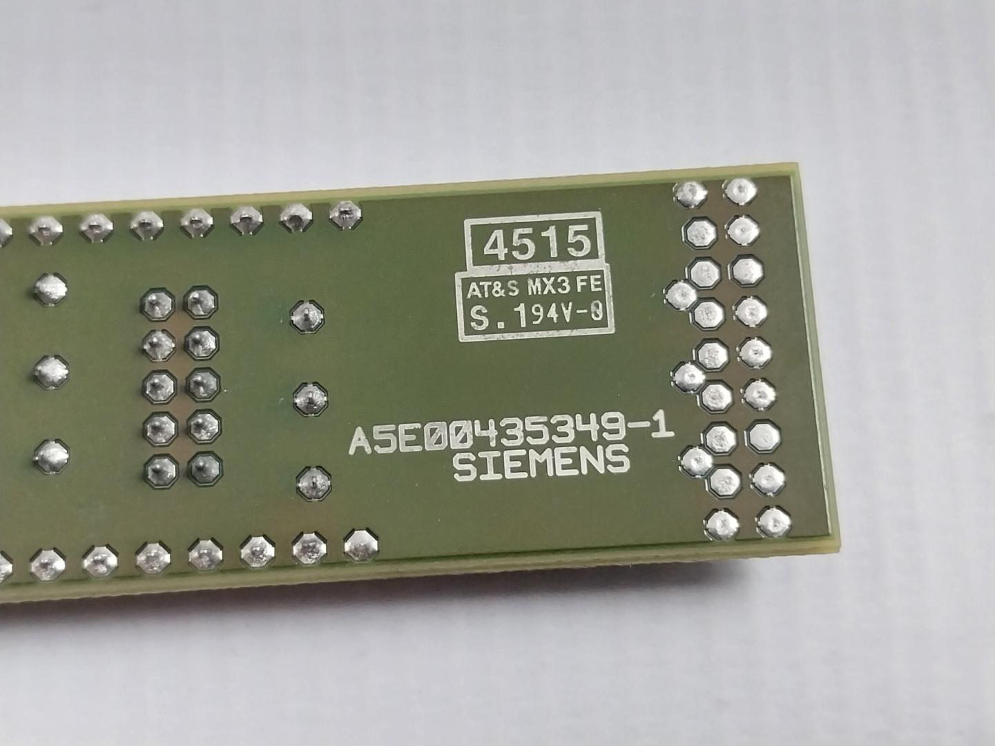 Siemens A5E00435349-1 Printed Circuit Board Card 00704370 01 03