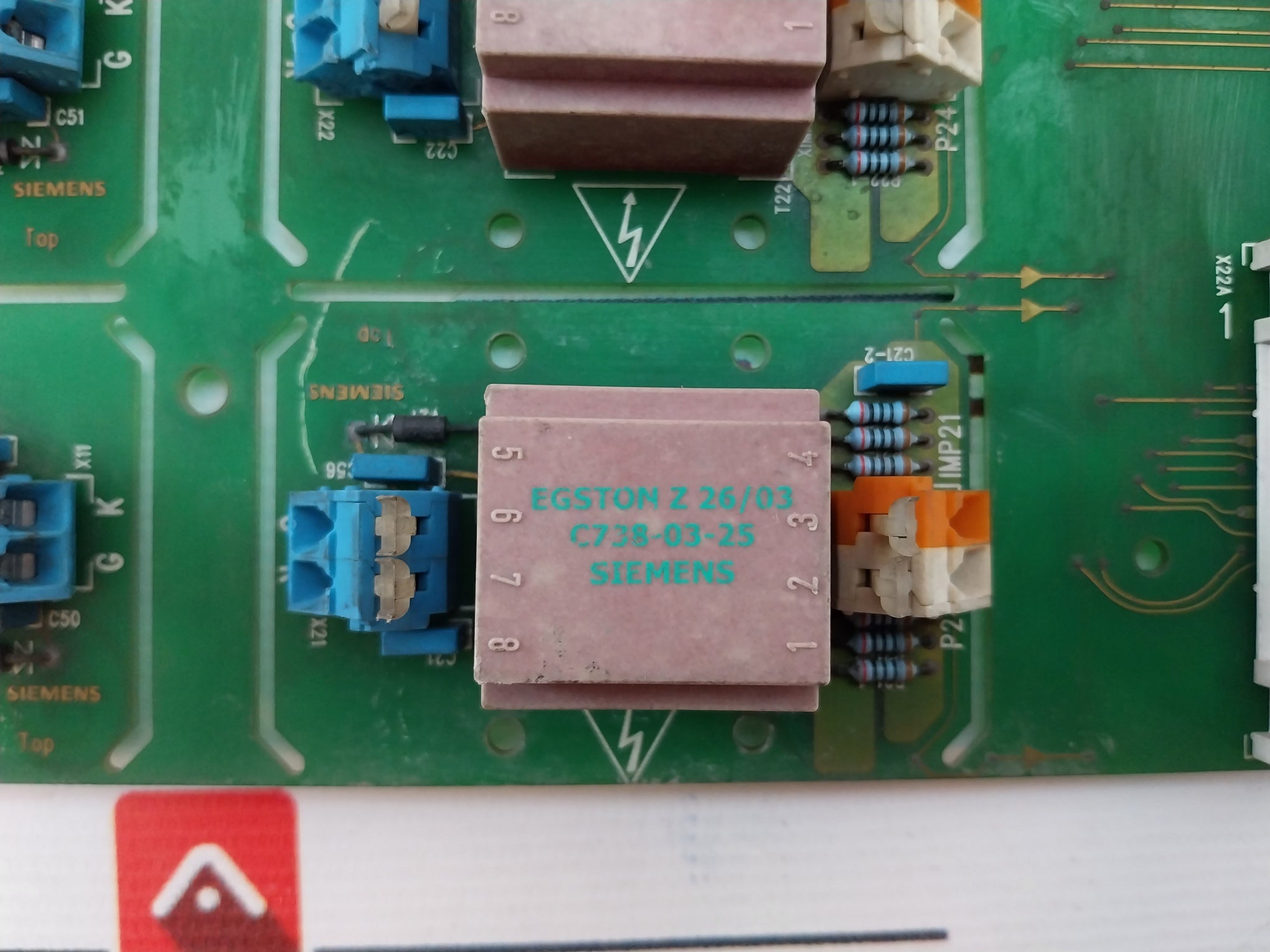 Siemens C98040-A7043-C1-2 Amplifier Circuit Board 94V