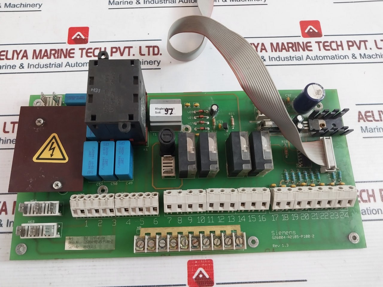 Siemens G26004-a2105-p100-2 Circuit Board Set G26004-a2105-p100-1