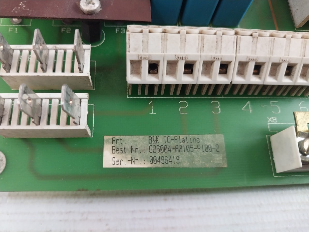 Siemens G26004-a2105-p100-2 Circuit Board Set G26004-a2105-p100-1