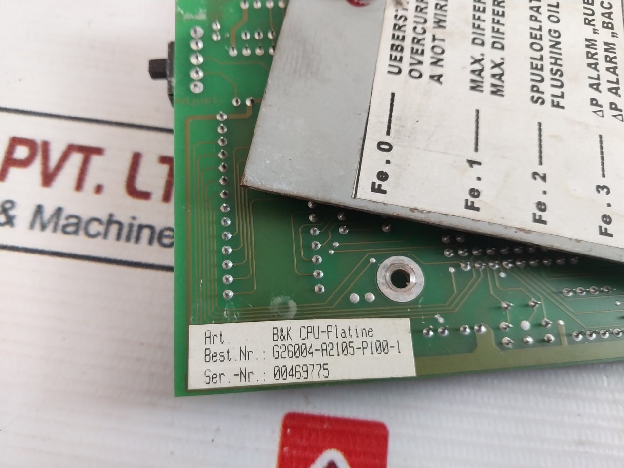 Siemens G26004-a2105-p100-2 Circuit Board Set G26004-a2105-p100-1