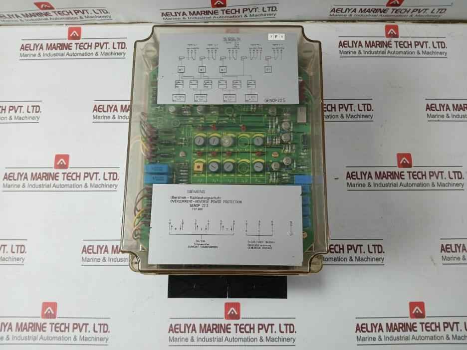 Siemens Genop 22 S Overcurrent-reverse Power Protection 5A/5Va Used