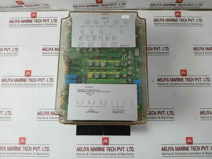 Siemens Genop 22 S Overcurrent-reverse Power Protection 5A/5Va Used