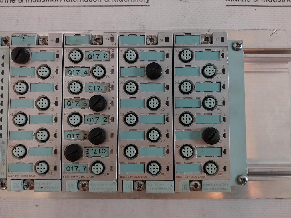 Siemens Simatic 6Es7 194-4An00-0Aa0 Connection Module 500Mm 8 Di Dc 24V, V2.5.4