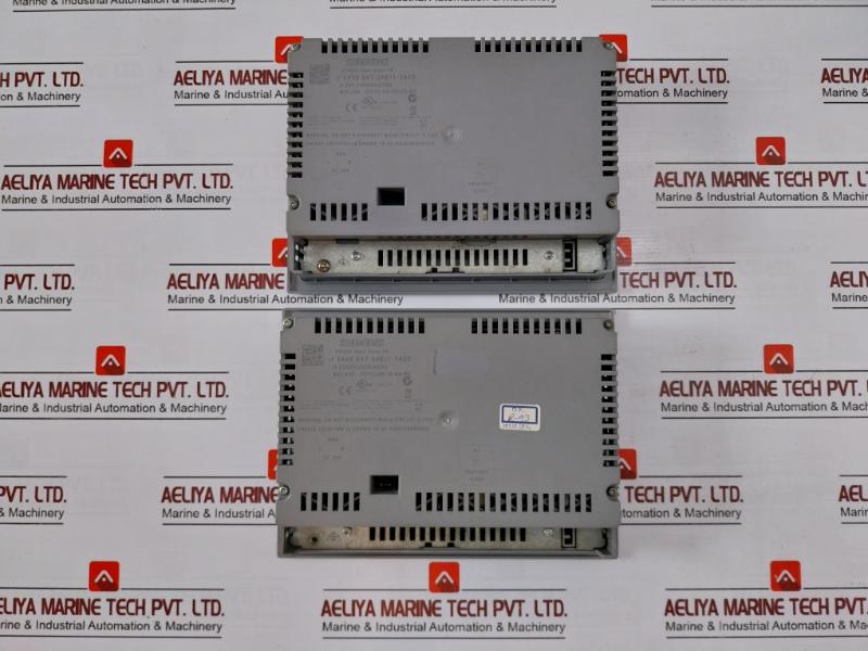 Siemens Simatic Ktp600 Basic Mono Pn Touch Panel Dc 24v 0.35a 00-1c-06-19-aa-8e