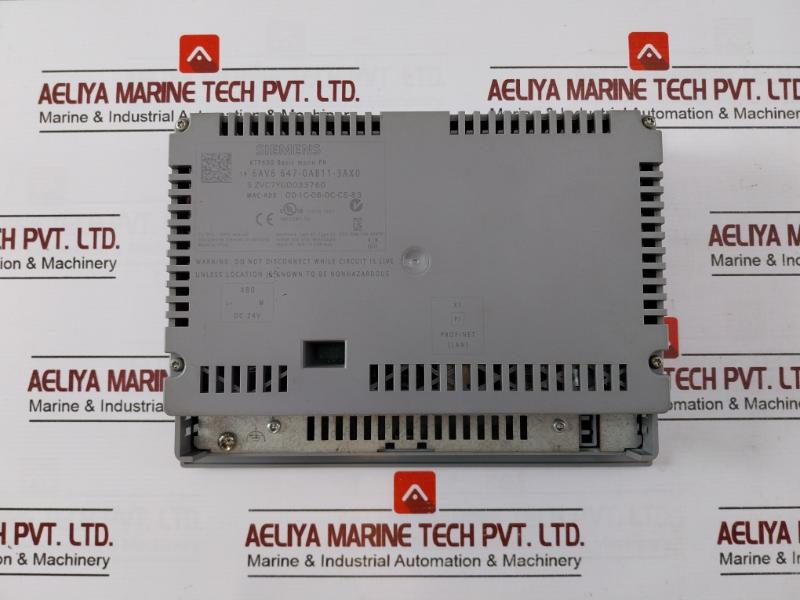 Siemens Simatic Ktp600 Basic Mono Pn Touch Panel Dc 24v 0.35a 00-1c-06-19-aa-8e